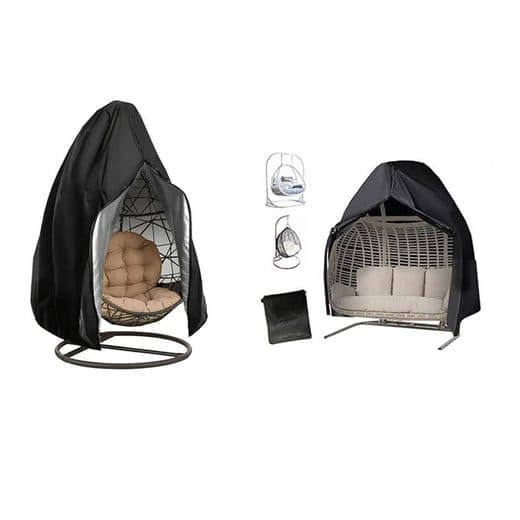Protective Swing Cover Black, 190x115cm - Image 2