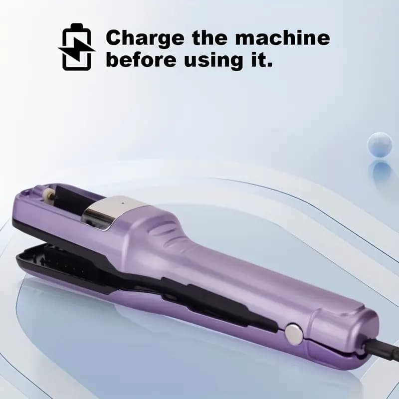 Portable Rechargeable Split End Trimmer for Travel Hair Care, Pink, New Model - Image 3