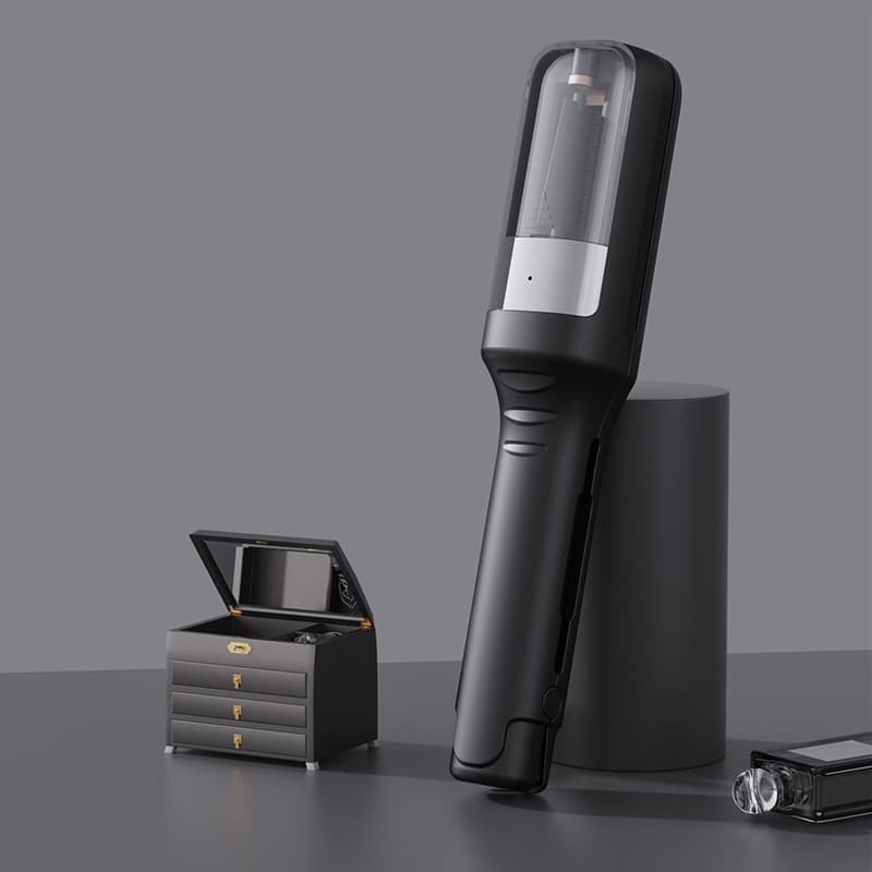 Rechargeable Split End Trimmer Portable Hair Trimmer for Travel Easy to Use, Black - Image 1