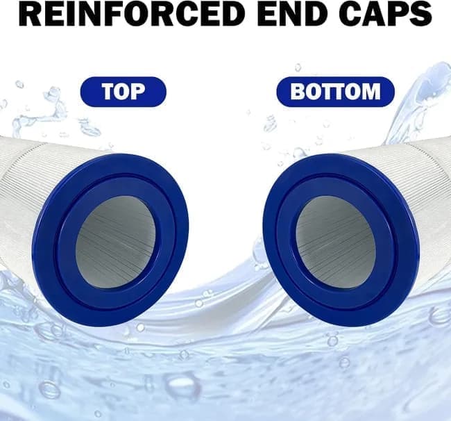 2-pack Pool Filter Cartridges Compatible with Unicel C-4326 Pleatco PRB25-IN Filbur FC-2375, 25 Square Feet - Image 3