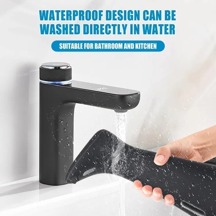 Automatic Touchless Soap Dispenser for Liquid Soap, Black - Image 5