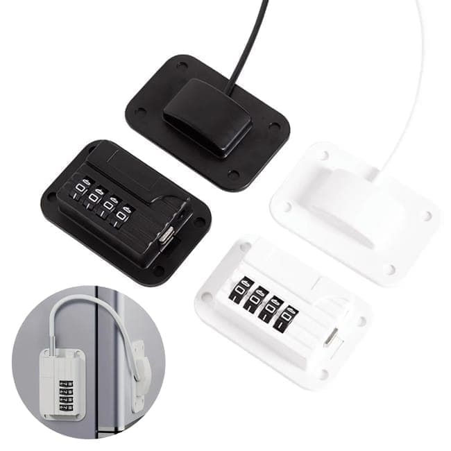 Childproof Safety Lock 2-Pack for Windows, with Code Lock - Image 1
