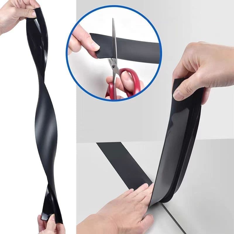 2-Pack High Temperature Resistant Gap Strip for Stove and Cabinet, 1.5 x 0.5 Inches, Black - Image 6