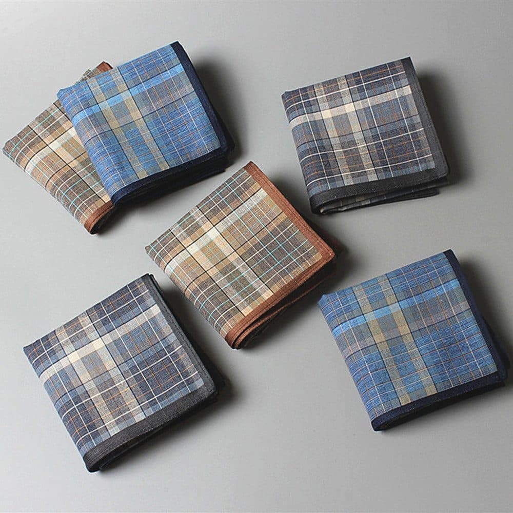 6-pack men's reusable cotton nose pads, 40×40 cm - Image 6