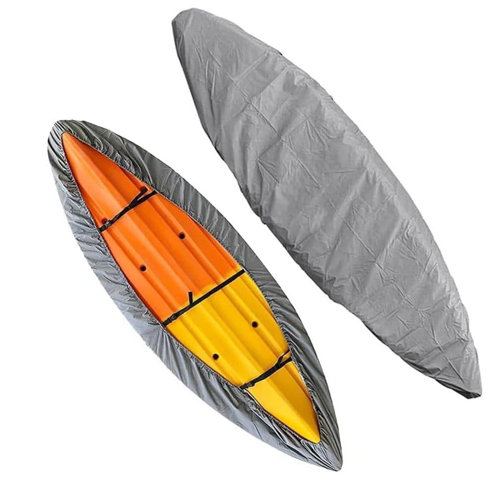 420D Waterproof Kayak Canoe SUP Cover, Universal Outdoor Boat Cover with Dust and UV Protection, S - Image 1