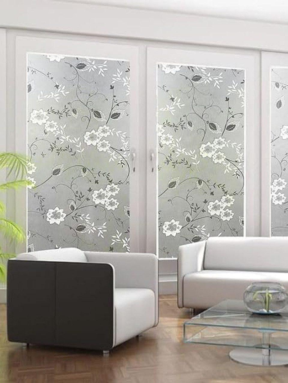 Frosted window film self-adhesive privacy protection UV protection decorative plastic for glass, 60cmx3m - Image 4