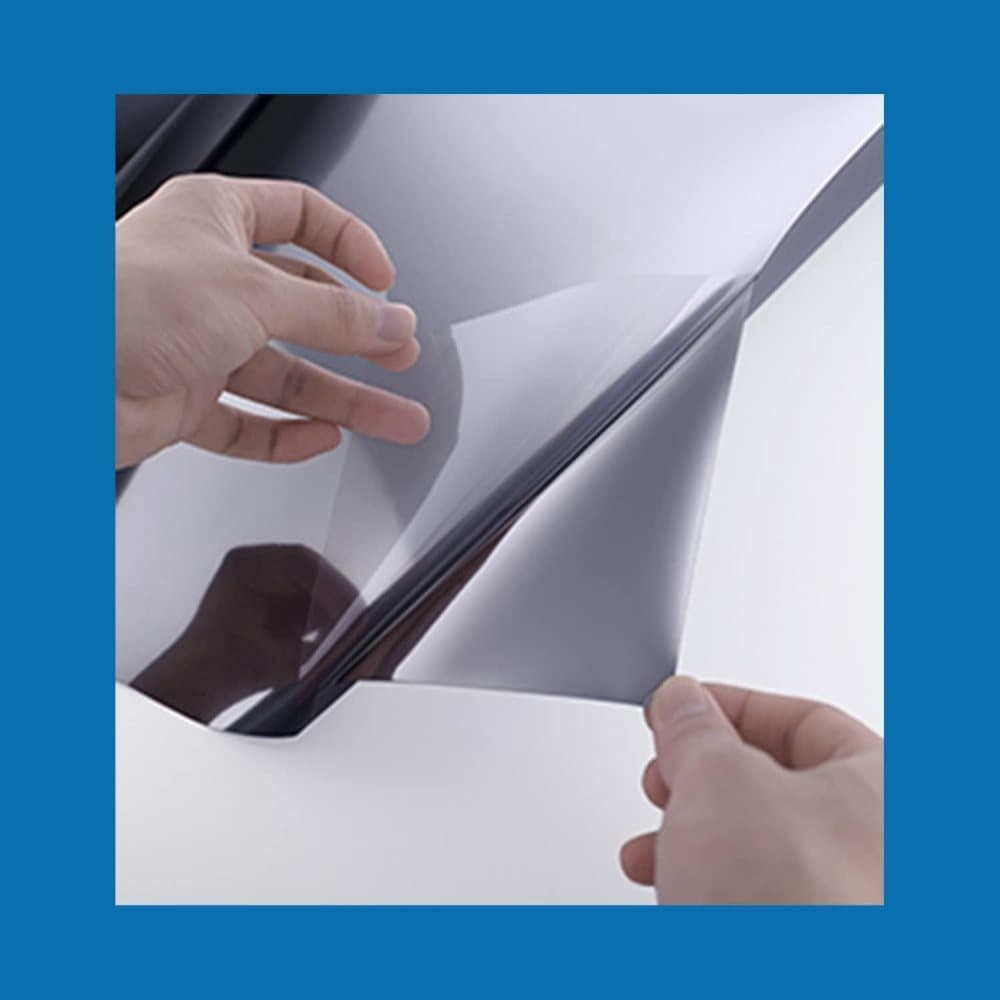 40cmx2m Self-Adhesive Window Film Mirror Reflective Silver, Blocks Heat and UV Radiation for Sun Protection and Privacy - Image 5