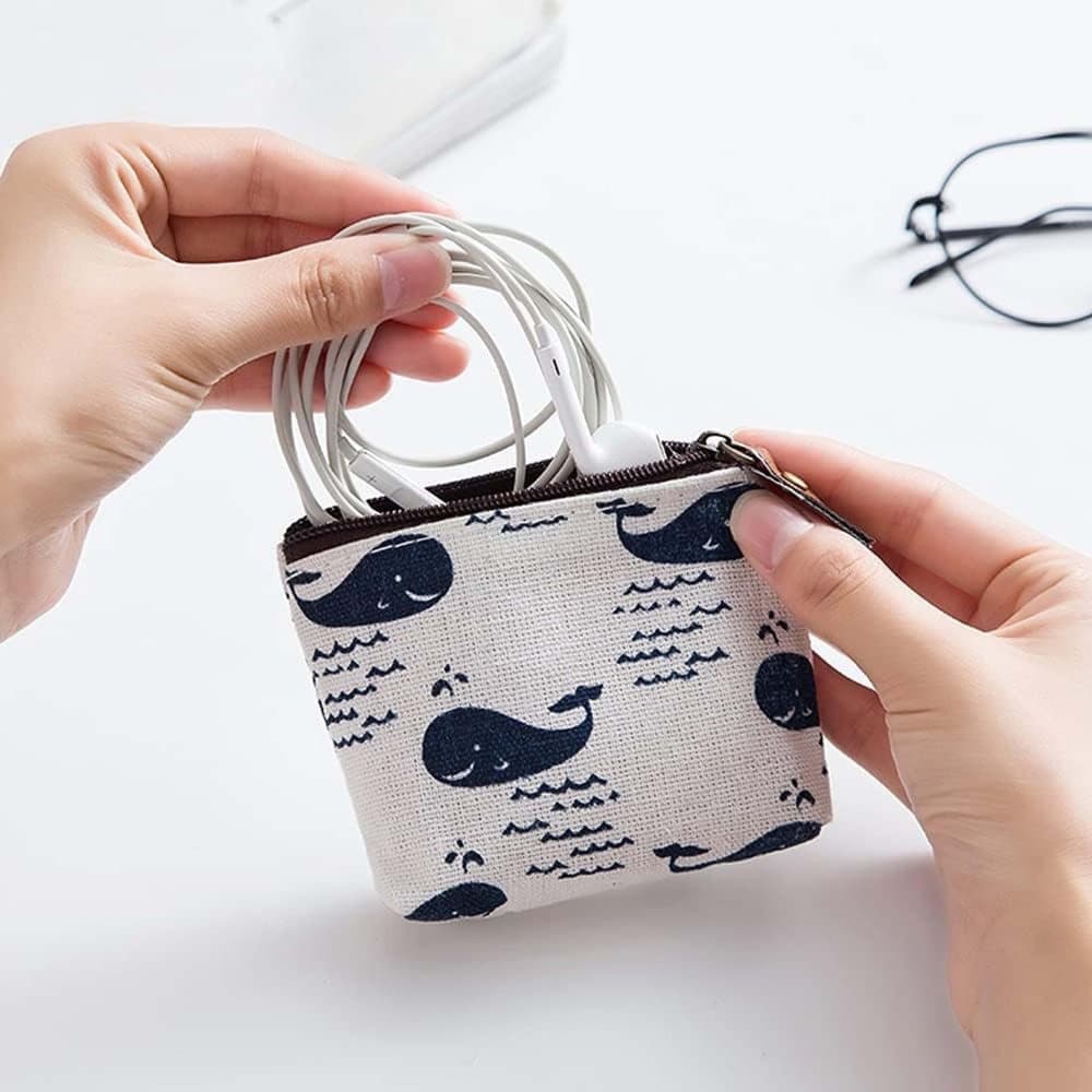 8-Pack Mini Makeup Bags with Zipper for Travel Storage, 8-Pack - Image 5