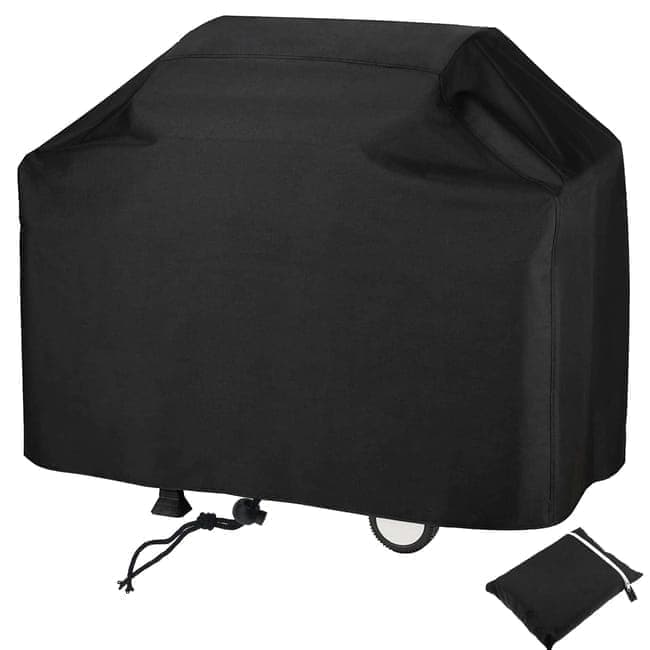 Waterproof Grill Cover 210D Oxford with UV Protection, 145x61x117 cm - Image 1