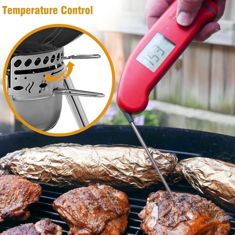 Weber One-Touch Cleaning System Kit, Heat Resistant and Easy to Install, 22-1/2-Inch - Image 5