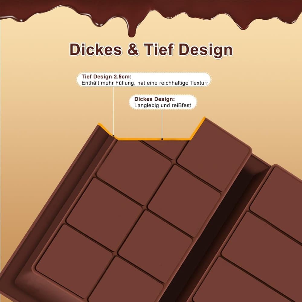 3-in-1 Chocolate Mold, Silicone BPA-Free, for Dubai - Image 5
