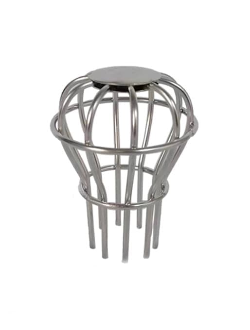 Leaf Stopper for Gutter, Ball-Shaped Drain Strainer for Roof with Large Flow Design, 68 x 92mm - Image 1