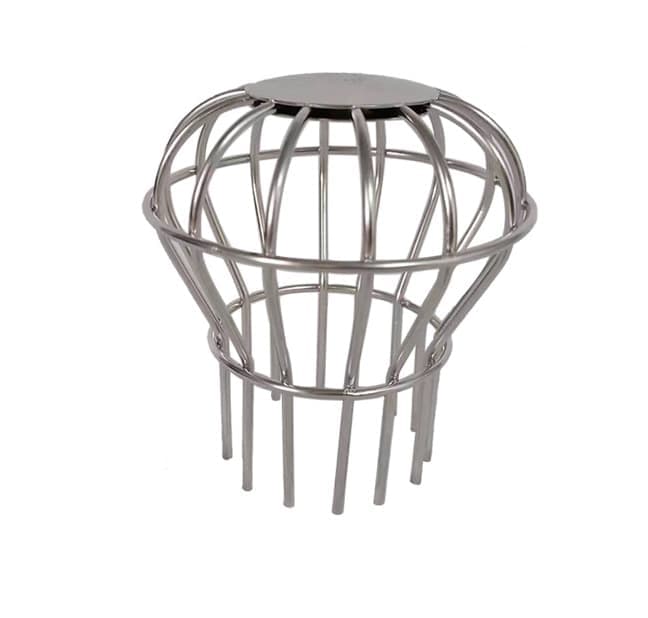Leaf Stopper for Gutter, Ball-Shaped Floor Drain Strainer with Large Flow Design, 103 x 115mm - Image 1