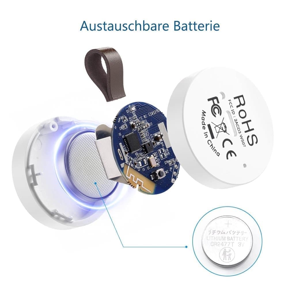 Wireless Bluetooth Thermometer Hygrometer with App Data Storage and Display - Image 6