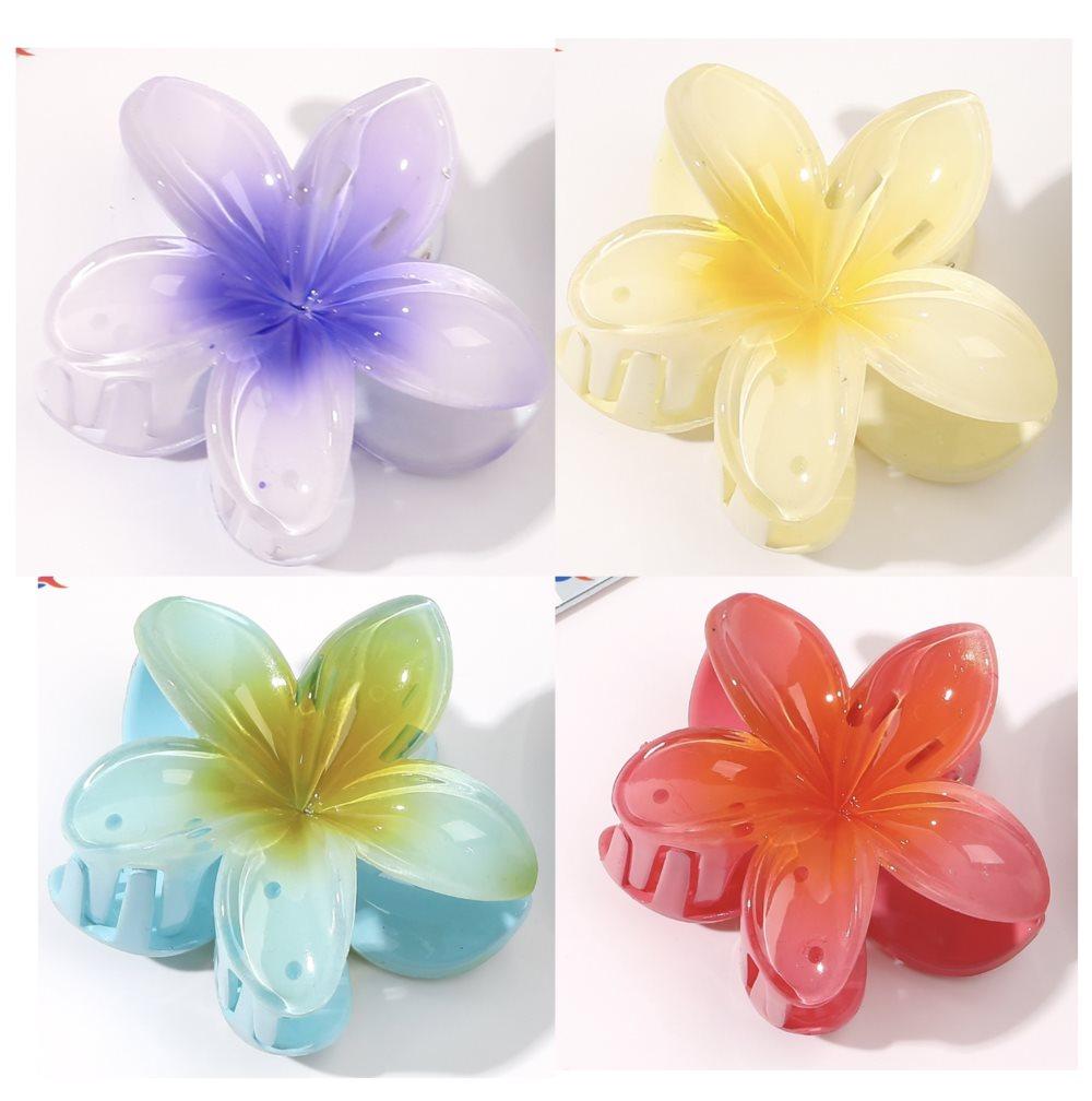 Anti-Slip Flower Hair Clips 4-Pack, Non-Slip Floral Hair Accessories for Women and Girls - Image 2