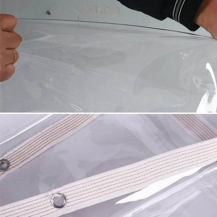 Waterproof Tarpaulin 1x5m, Transparent PE Film for Garden and Camping, Rainproof, 1x5m - Image 6