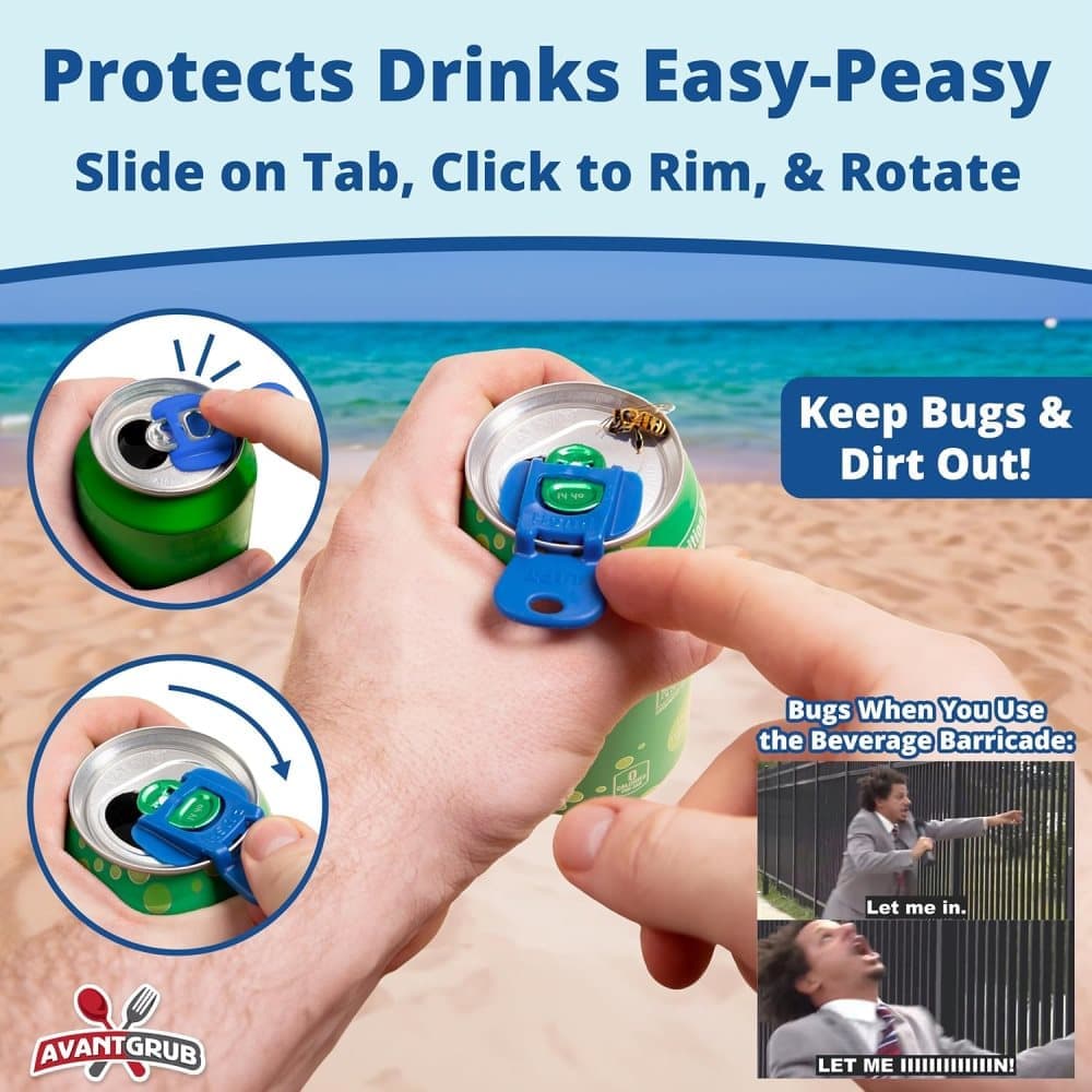 6-Pack Reusable Can Opener and Bottle Opener, Finger Protector, Multi-Colored - Image 5