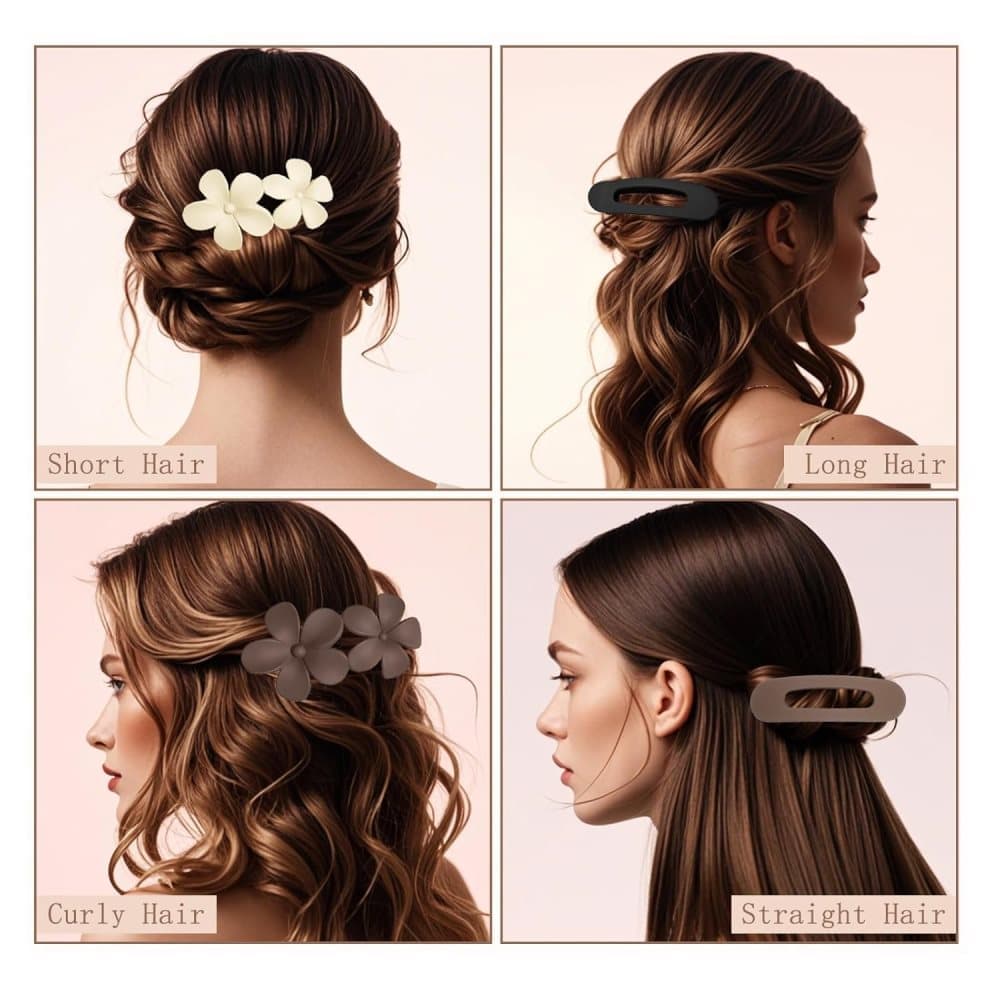 6-Pack Large Hair Clips, 11 cm, Anti-Slip Strong Grip for Daily Use - Image 5