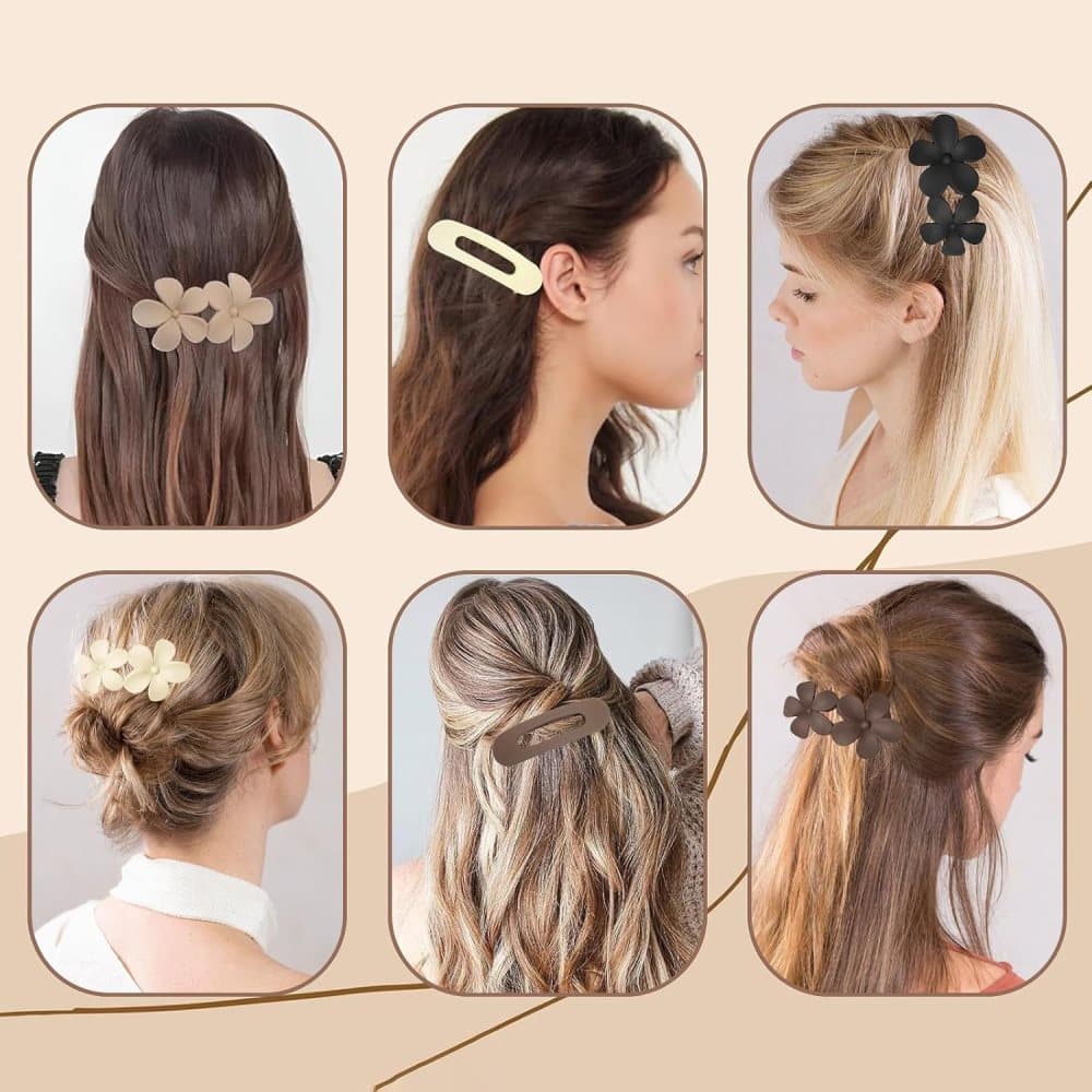6-Pack Large Hair Clips, 11 cm, Anti-Slip Strong Grip for Daily Use - Image 7