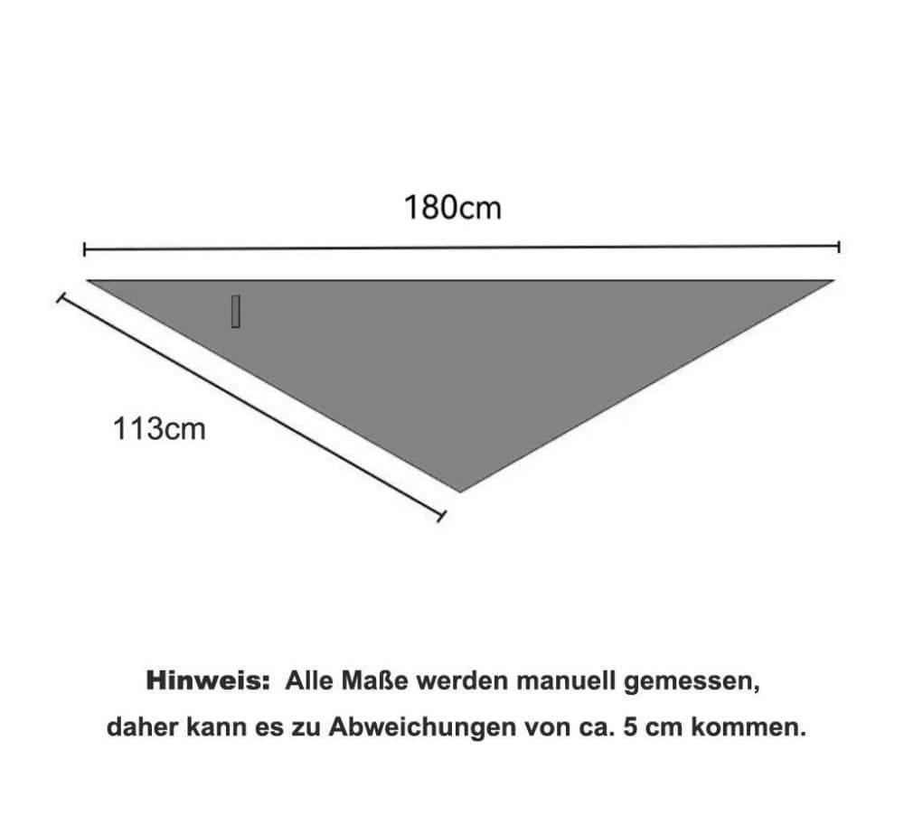 Women's Faux Cashmere Shawl Scarf Warm Extra-Long Triangular Wrap, 180 x 70 cm, Light Brown - Image 4
