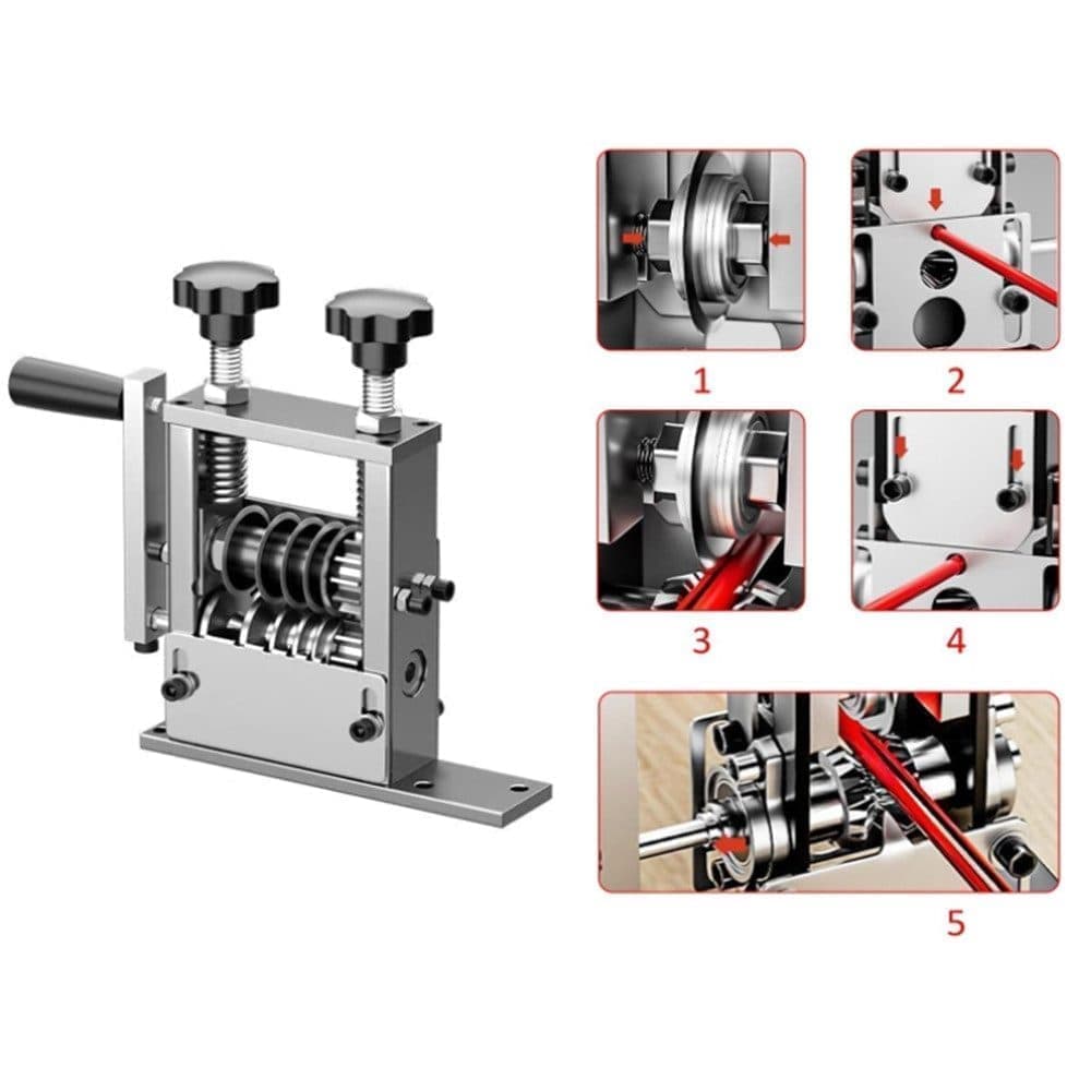 Portable Manual Cable Stripping Machine with 6 Holes for 1.5-15mm Wire, 1.5-15mm - Image 3