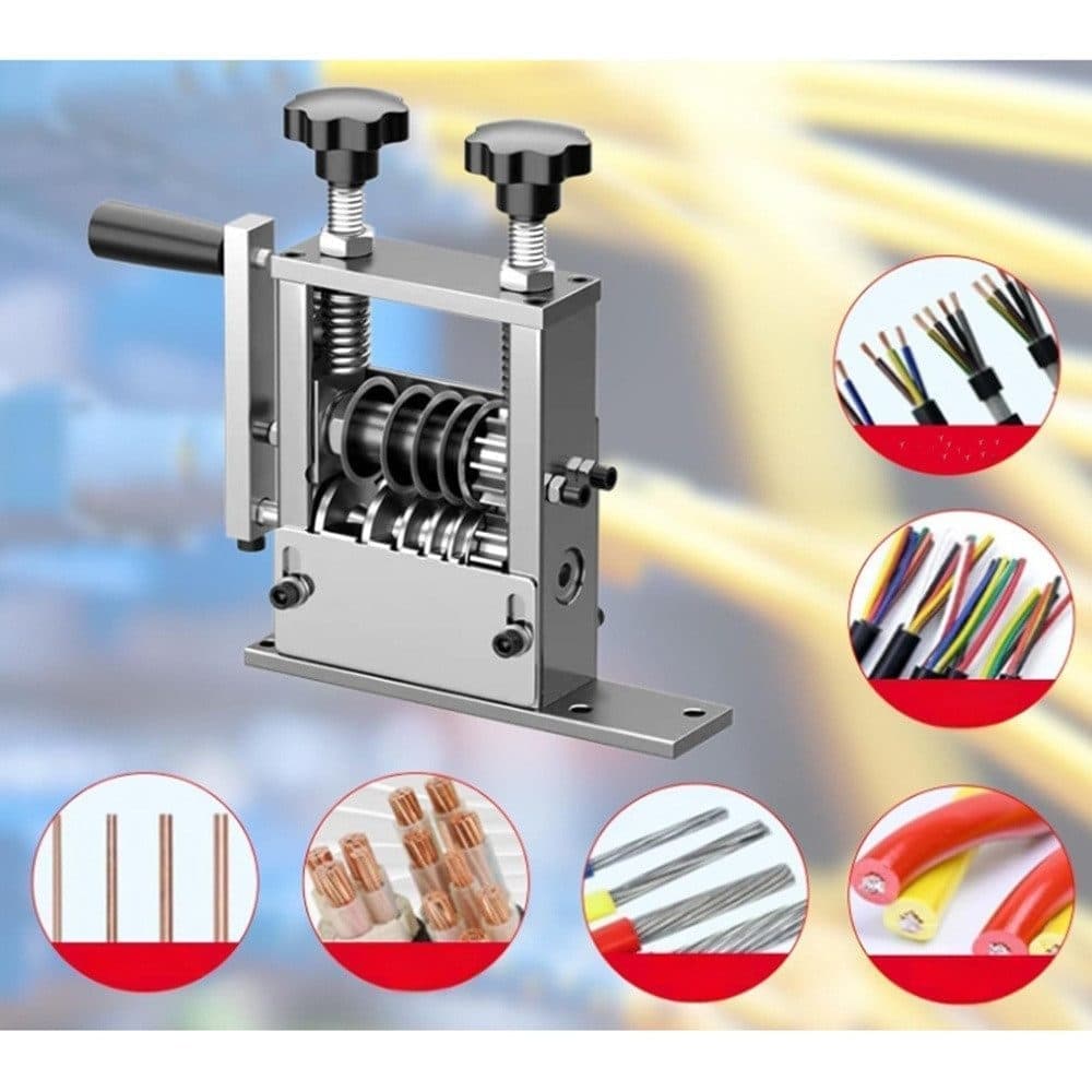 Portable Manual Cable Stripping Machine with 6 Holes for 1.5-15mm Wire, 1.5-15mm - Image 6