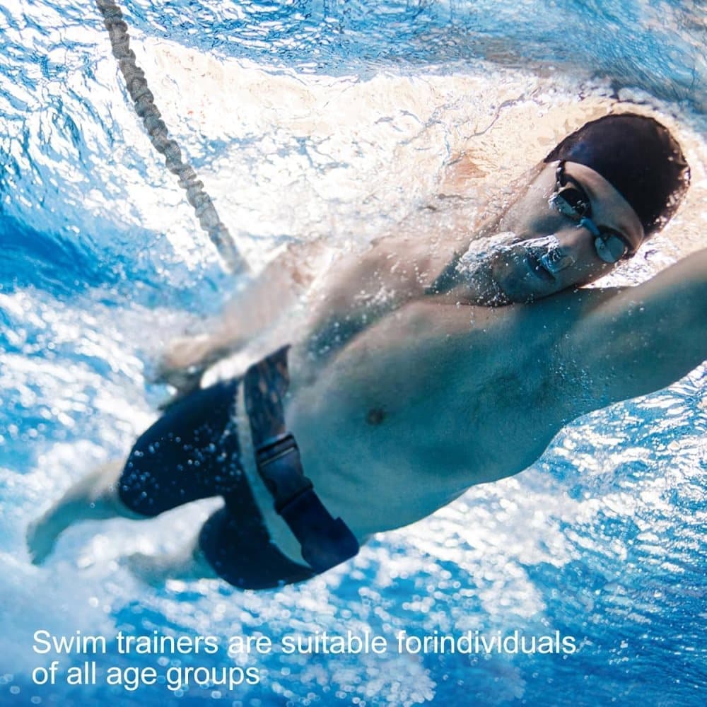 Adjustable Swim Training Belt for Adults and Children, 8-25 Feet, Compatible with Pools - Image 3