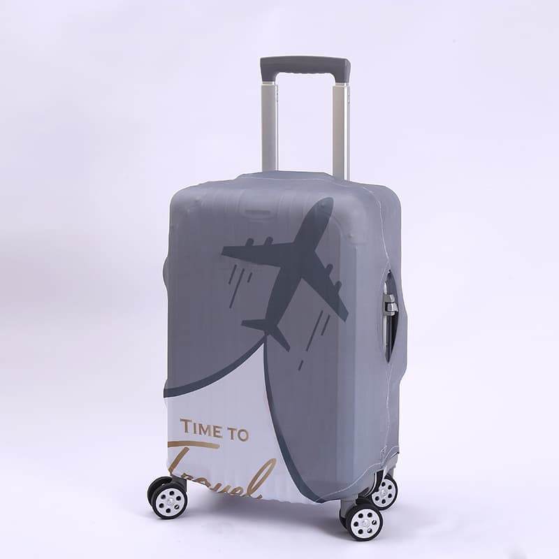 Elastic Suitcase Cover Travel Luggage Protective Cover Scratch Resistant Gray, XL (29-32 inch) - Image 2