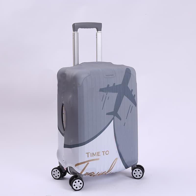Elastic Suitcase Cover Travel Luggage Protective Cover Scratch Resistant Gray, XL (29-32 inch) - Image 3