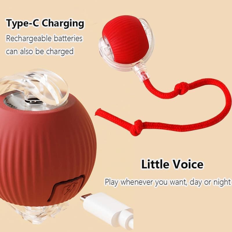 Interactive Cat Toy Ball Electronic Automatic with 3 Modes, Compatible with Cats, Green - Image 8