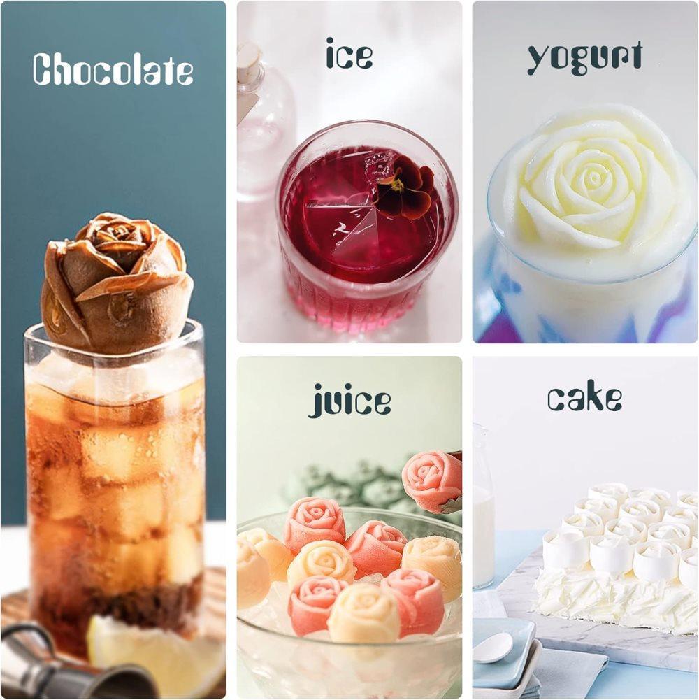 1 piece BPA-free reusable ice cube tray with lid for round ice balls, 6 compartment - Image 6