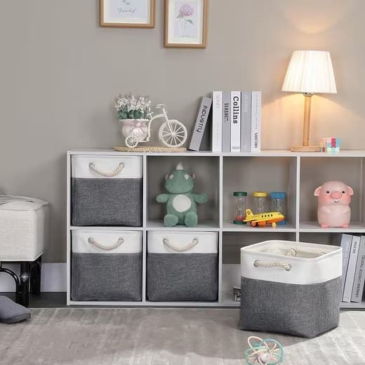 33 Storage Basket Cube for Clothes and Toys, 33x33x33 cm, Perfect for Home Use - Image 4