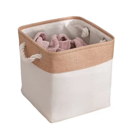 33 Pack Storage Basket Cube for Clothes and Toys, 33x33x33 cm - Image 1