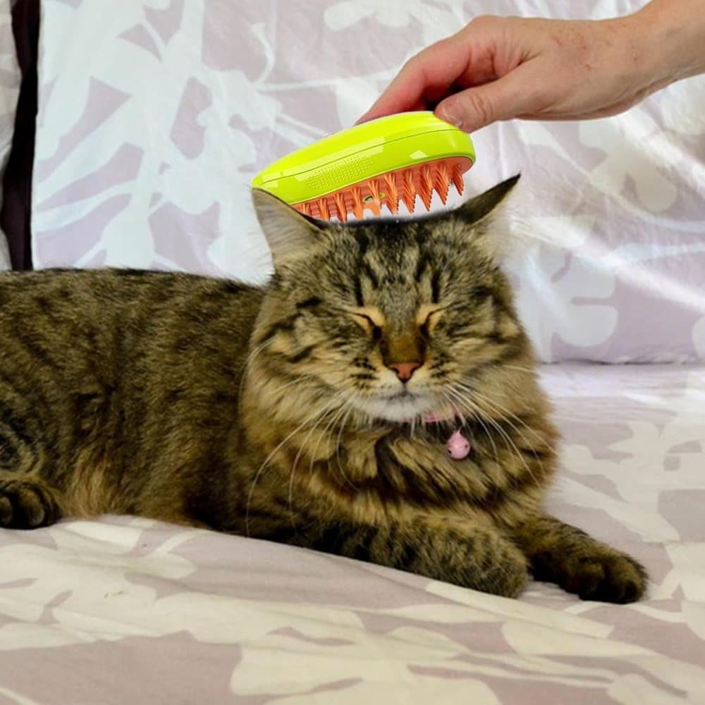Pet Brush for Cats and Dogs, Green, Compatible with Oral-B and Braun - Image 3