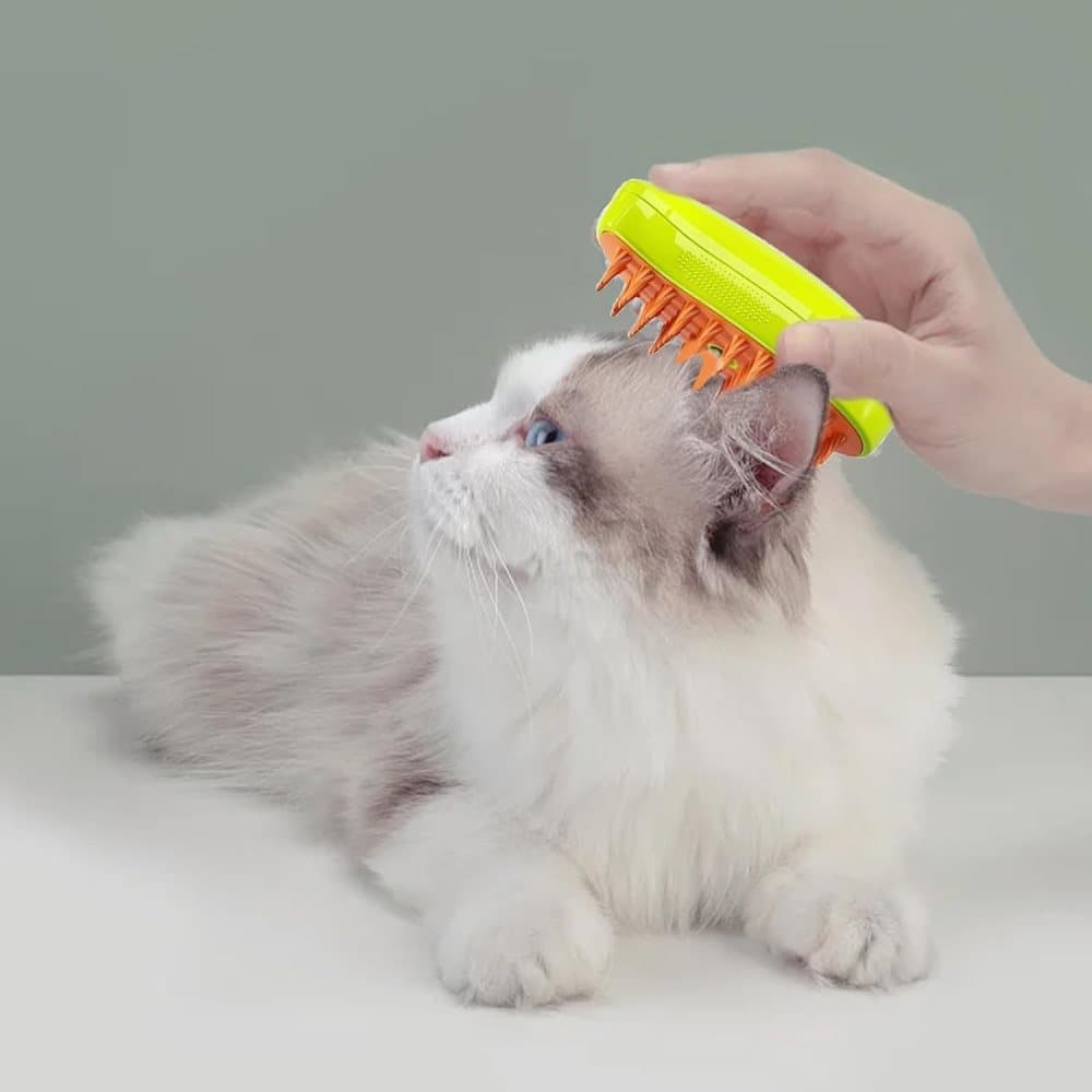 Pet Brush for Cats and Dogs, Green, Compatible with Oral-B and Braun - Image 4