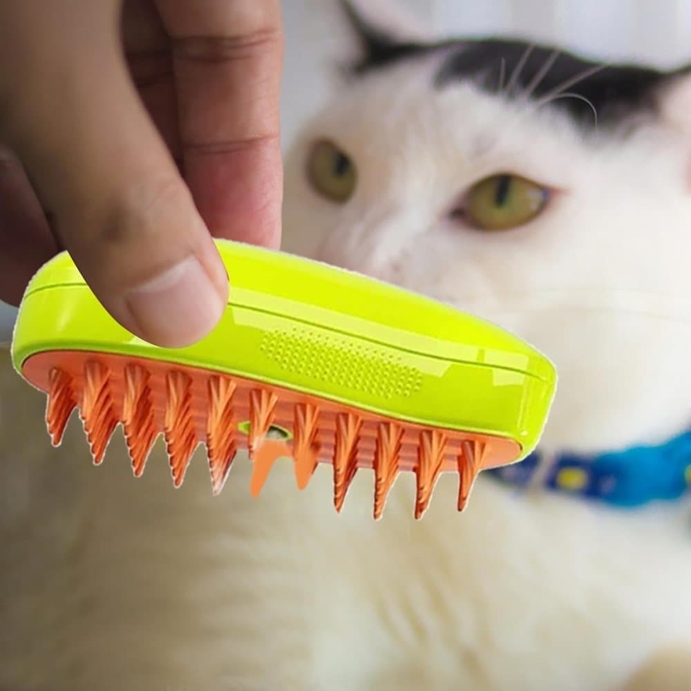 Pet Brush for Cats and Dogs, Green, Compatible with Oral-B and Braun - Image 5