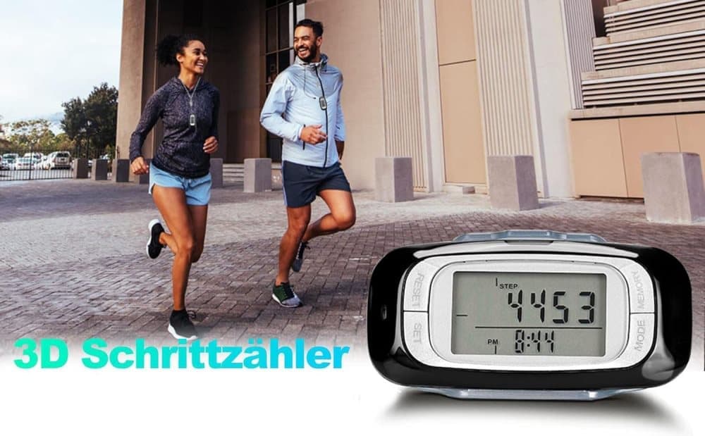 3D Sensor Pedometer, Multifunctional Step Counter for Daily Exercise and Health Tracking - Image 2