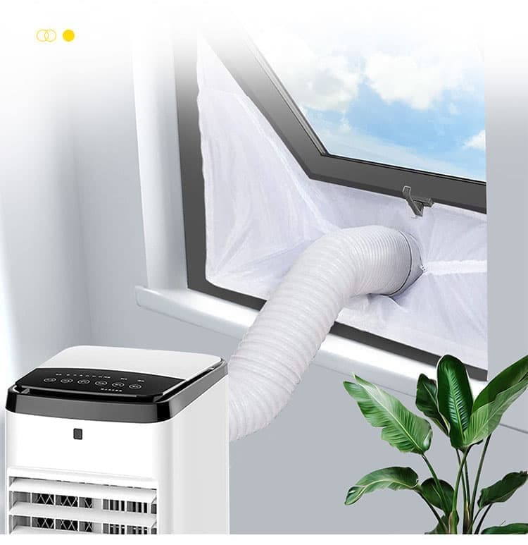 Window Seal for Portable AC, 500 x 38cm, Sealing Cloth with Zipper and Tape, Compatible with All Mobile Air Conditioners - Image 7