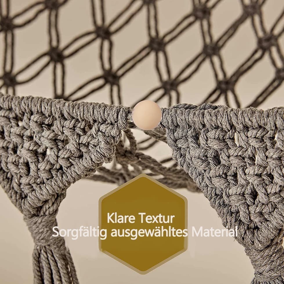 1 Pack Toy Storage Hammock and Net Hanging Organizer for Soft Toys, Dark Gray - Image 5