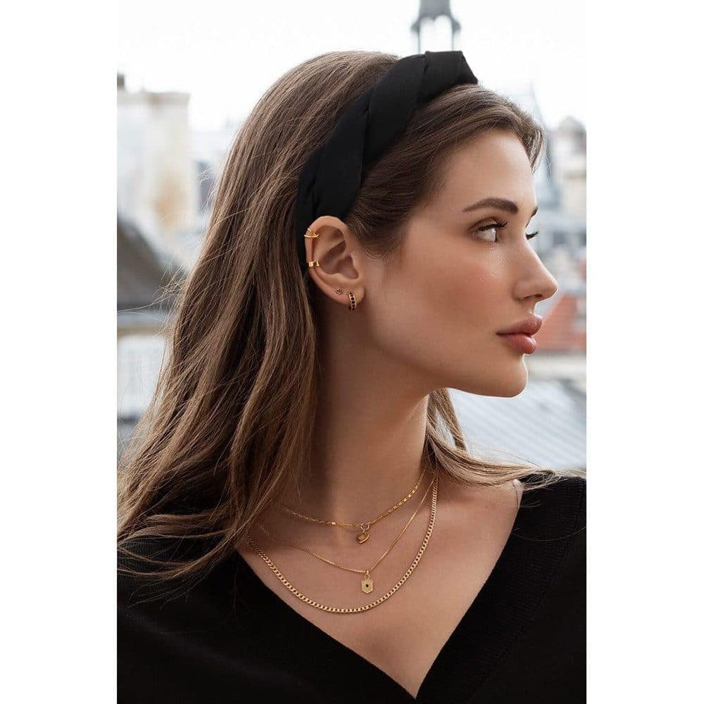 4-Pack Braided Headbands for Women, Wide Tiaras - Image 6