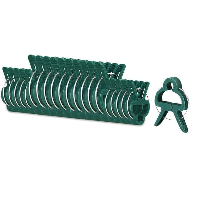 50-pack Plant Clamps for Trellis Support, 1.5 inch, 4.5cm x 6cm, Compatible with Plant Support Systems - Image 1
