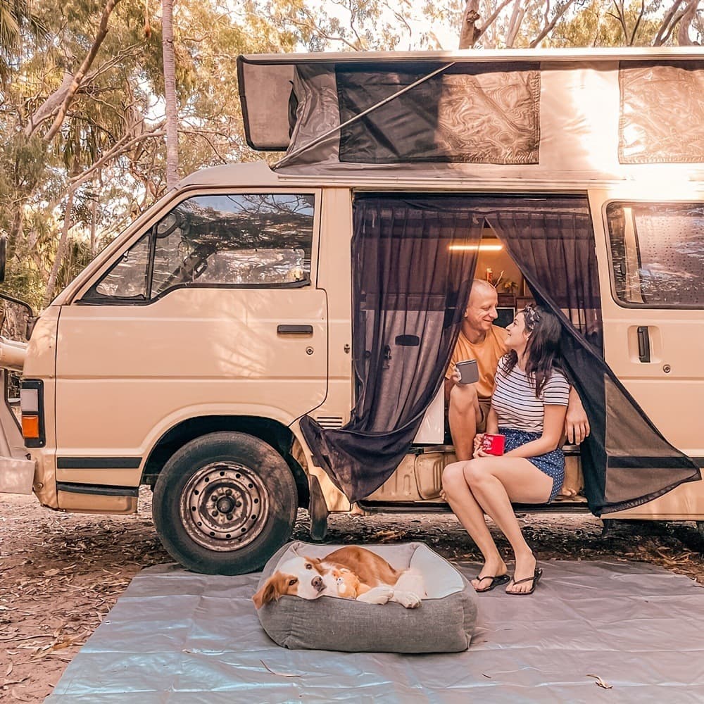 Magnetic car trunk mosquito net 180X150cm, compatible with most vehicles, for camping and fishing - Image 5