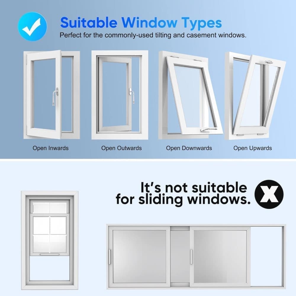 Water Repellent Window Sealing Cloth 400x37cm, Compatible with Portable Air Conditioners - Image 3