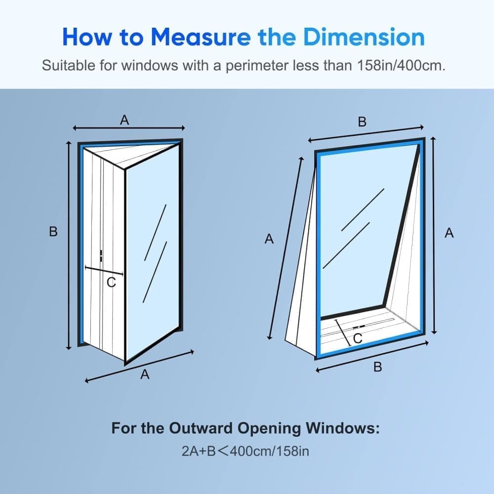 Water Repellent Window Sealing Cloth 400x37cm, Compatible with Portable Air Conditioners - Image 4