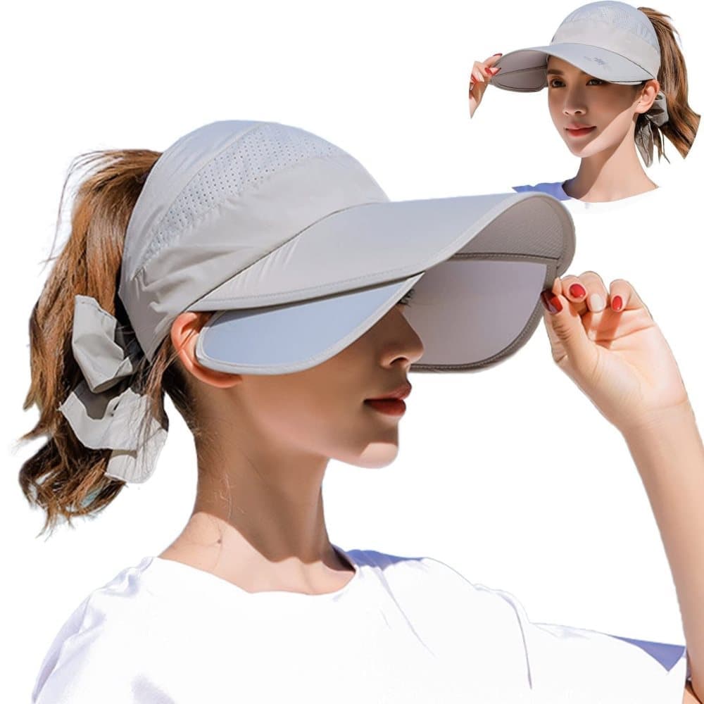 Women's Sun Hat Wide Brim UV Protective Golf Hat for Outdoor, One Size - Image 1