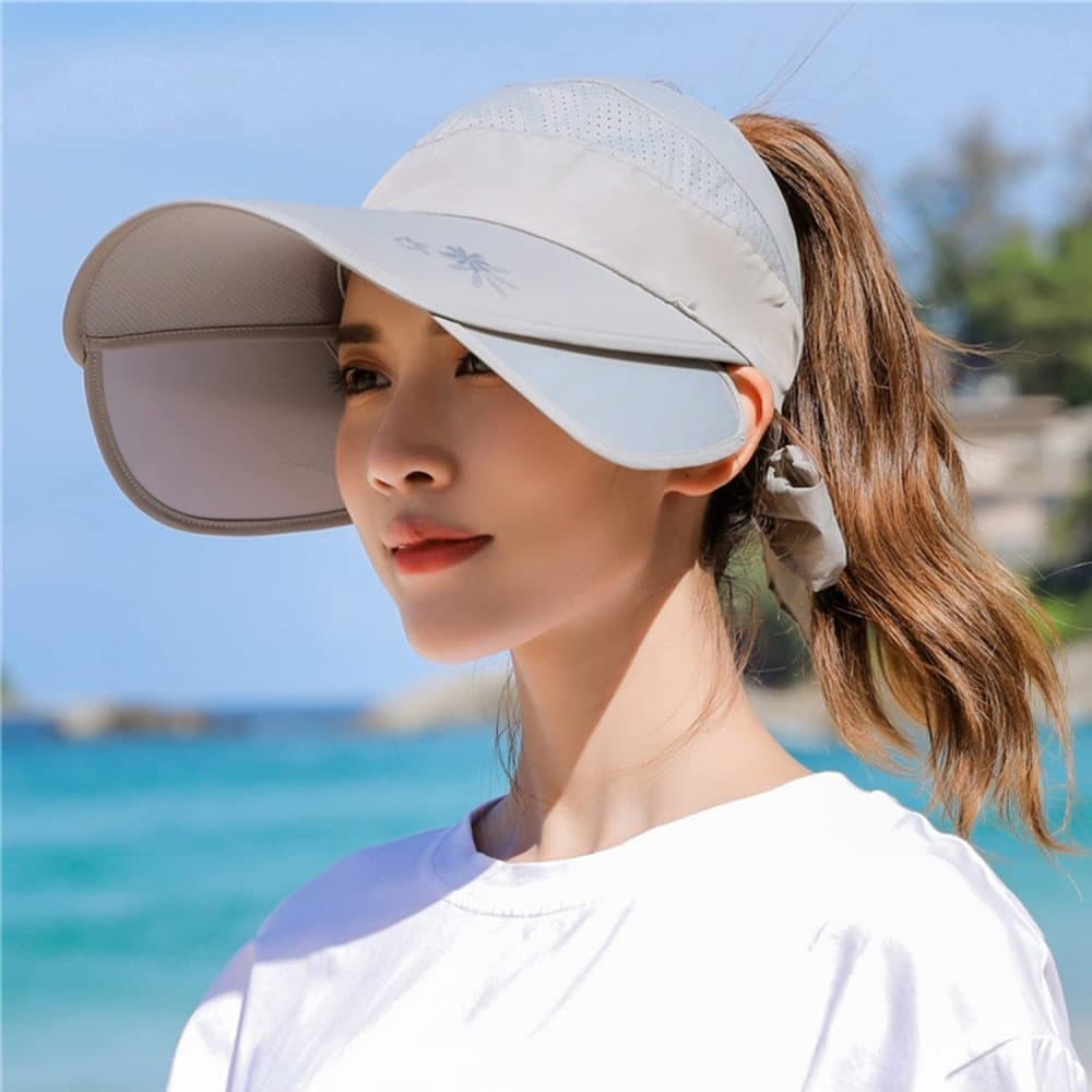 Women's Sun Hat Wide Brim UV Protective Golf Hat for Outdoor, One Size - Image 2