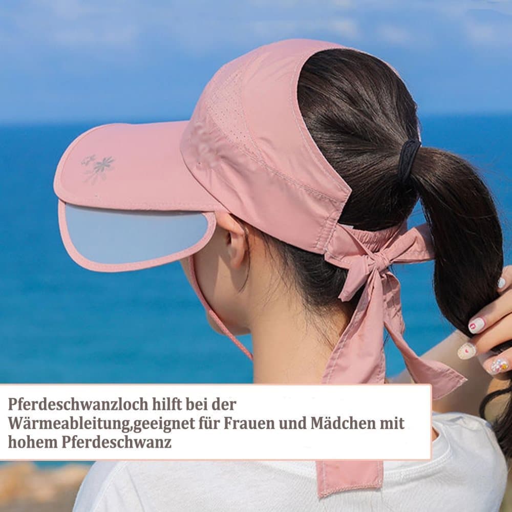 Women's Sun Hat Wide Brim UV Protective Golf Hat for Outdoor, One Size - Image 3