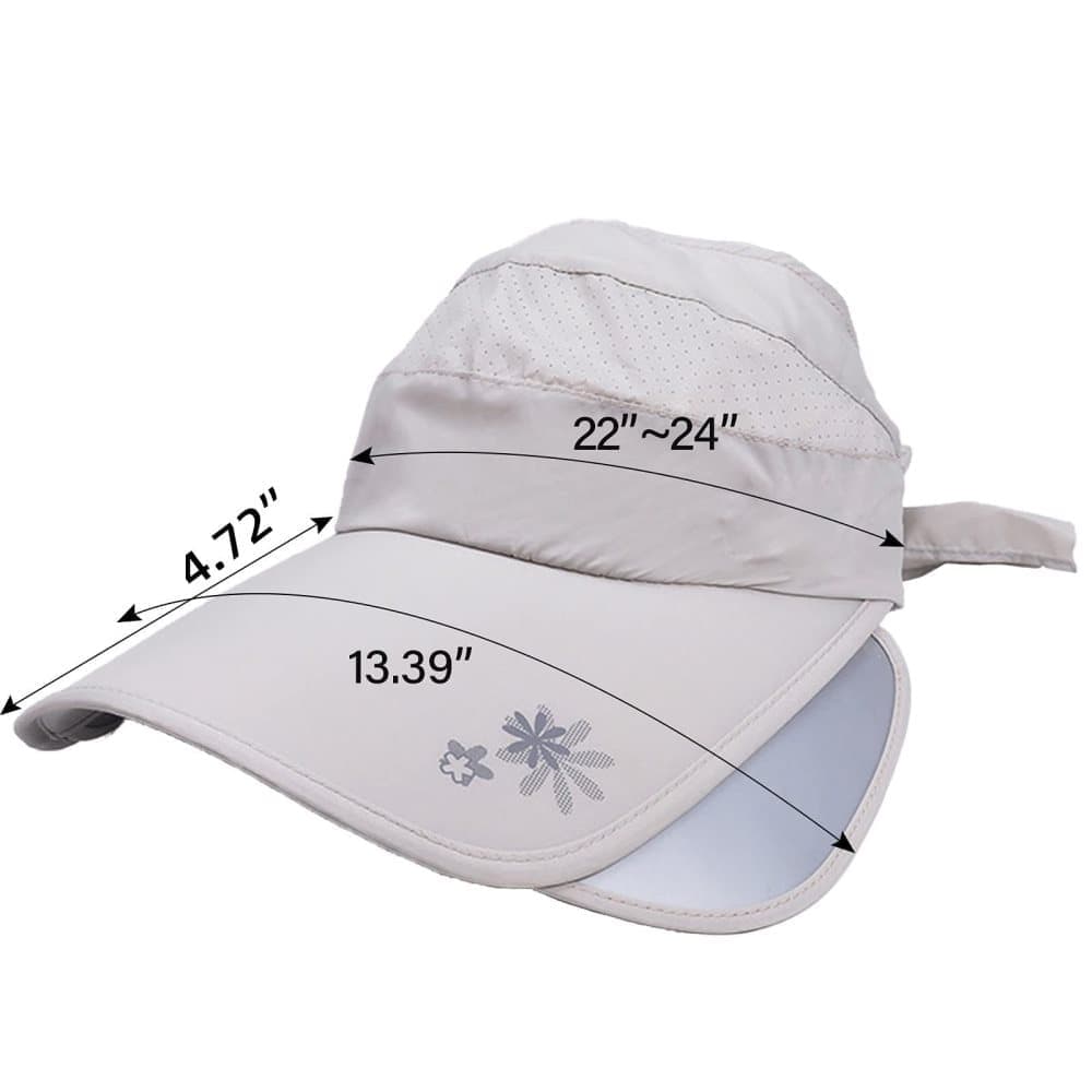Women's Sun Hat Wide Brim UV Protective Golf Hat for Outdoor, One Size - Image 4