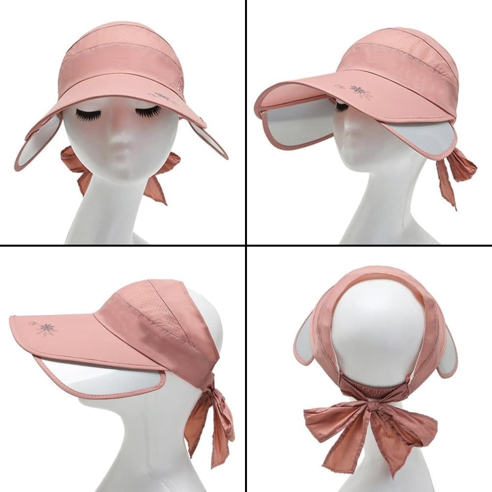 Women's Sun Hat Wide Brim UV Protective Golf Hat for Outdoor, One Size - Image 6