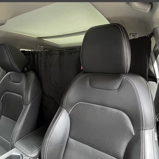 3-pack Car Sunshade Privacy Curtain with Mosquito Net, Fits Over Car Windows and Compartment - Image 6